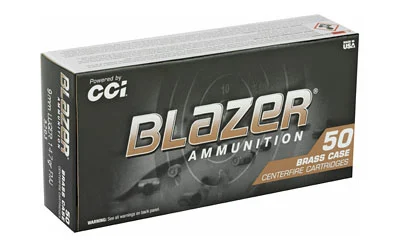 BLAZER BRASS 9MM 147 GR FMJ 50/1000 - Image 2